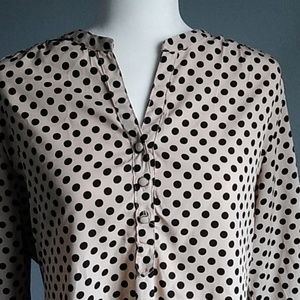 EUC Polkadot Blouse